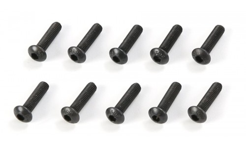 Button Head Hex Screws M3x12 - 10Pcs │ Baha 10B